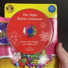 Load image into Gallery viewer, The Night Before Christmas w/ CD (Season: Winter; Holiday: Christmas) -board
