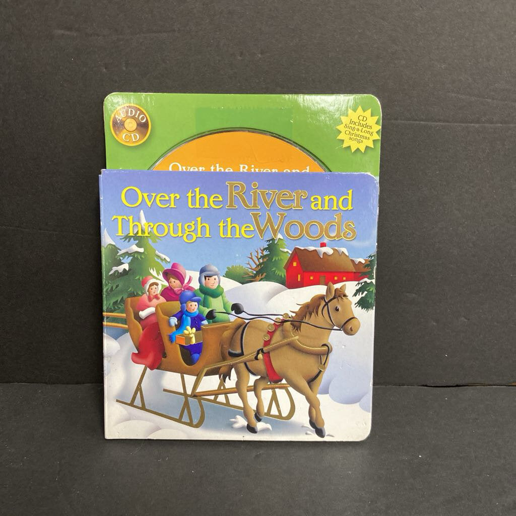 Over the River and Through the Woods w/ CD (Season: Winter; Holiday: Christmas) -board