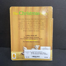 Load image into Gallery viewer, The Christmas Story w/ CD (Season: Winter; Holiday: Christmas) -board
