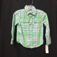 Load image into Gallery viewer, Plaid Button Down Shirt
