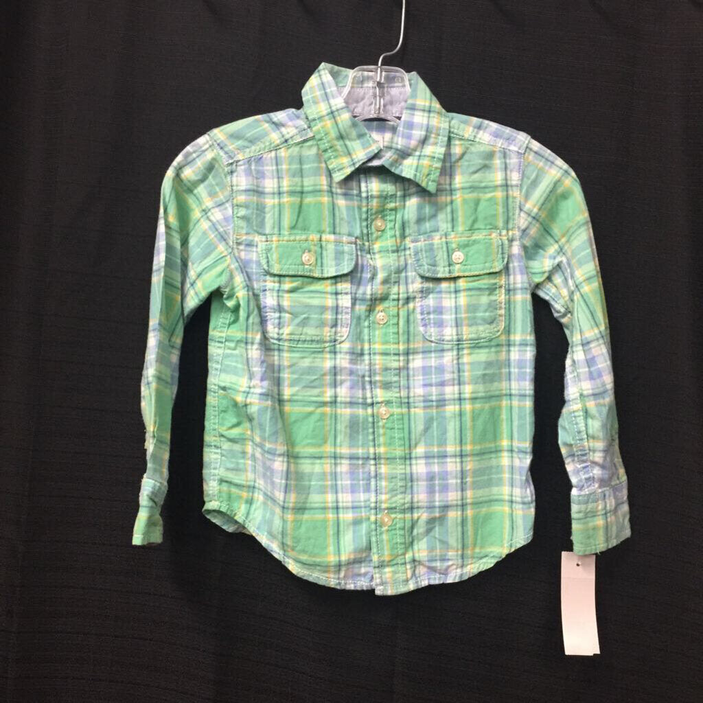 Plaid Button Down Shirt