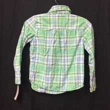 Load image into Gallery viewer, Plaid Button Down Shirt

