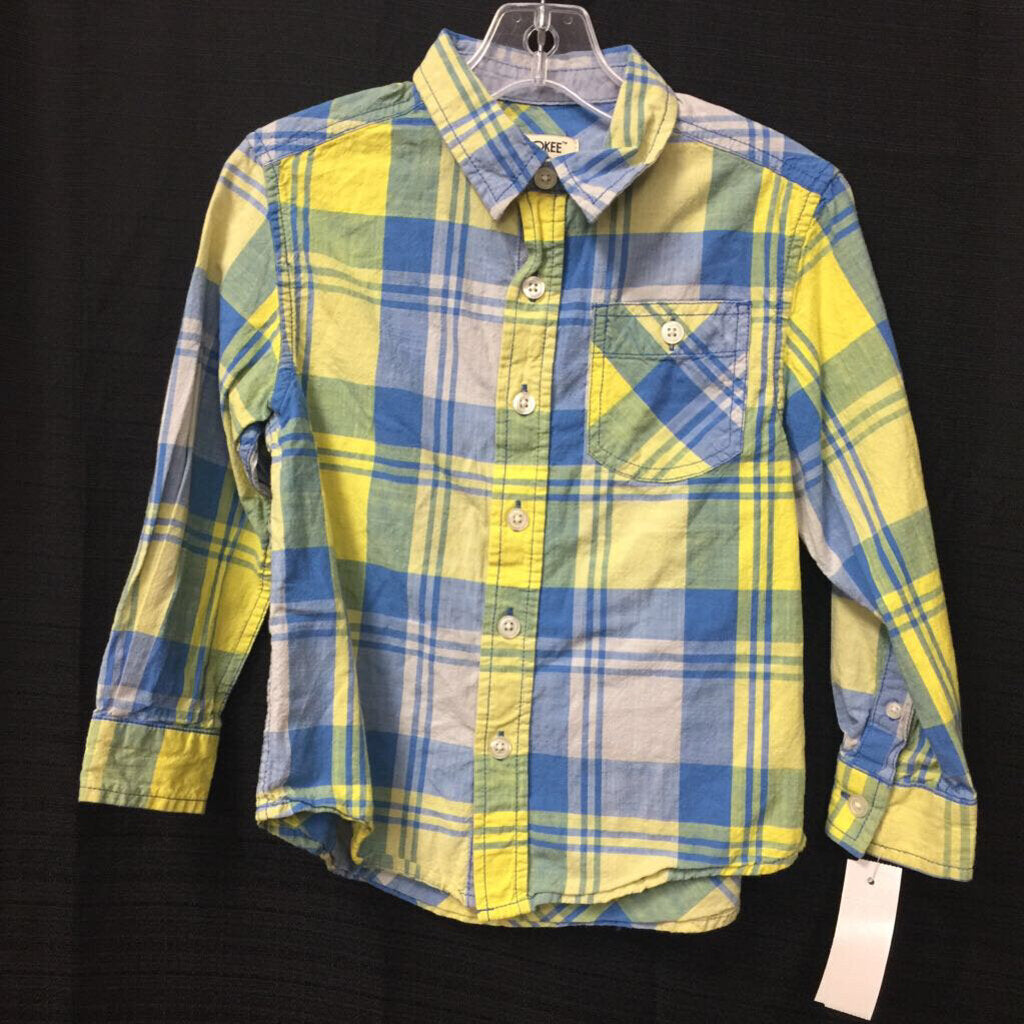 Plaid Button Down Shirt