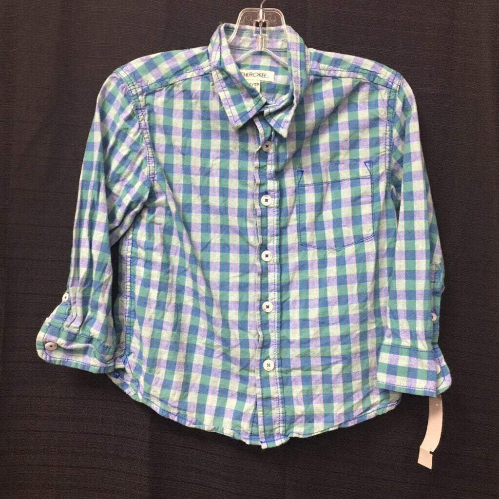 Plaid Button Down Shirt