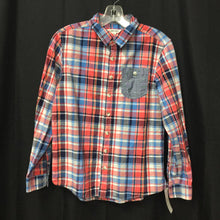 Load image into Gallery viewer, Plaid Button Down Shirt

