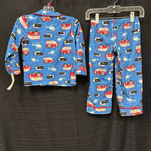 Load image into Gallery viewer, 2pc Rescue Vehicles Sleepwear
