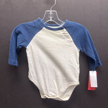 Load image into Gallery viewer, boys place wht/blu onesie
