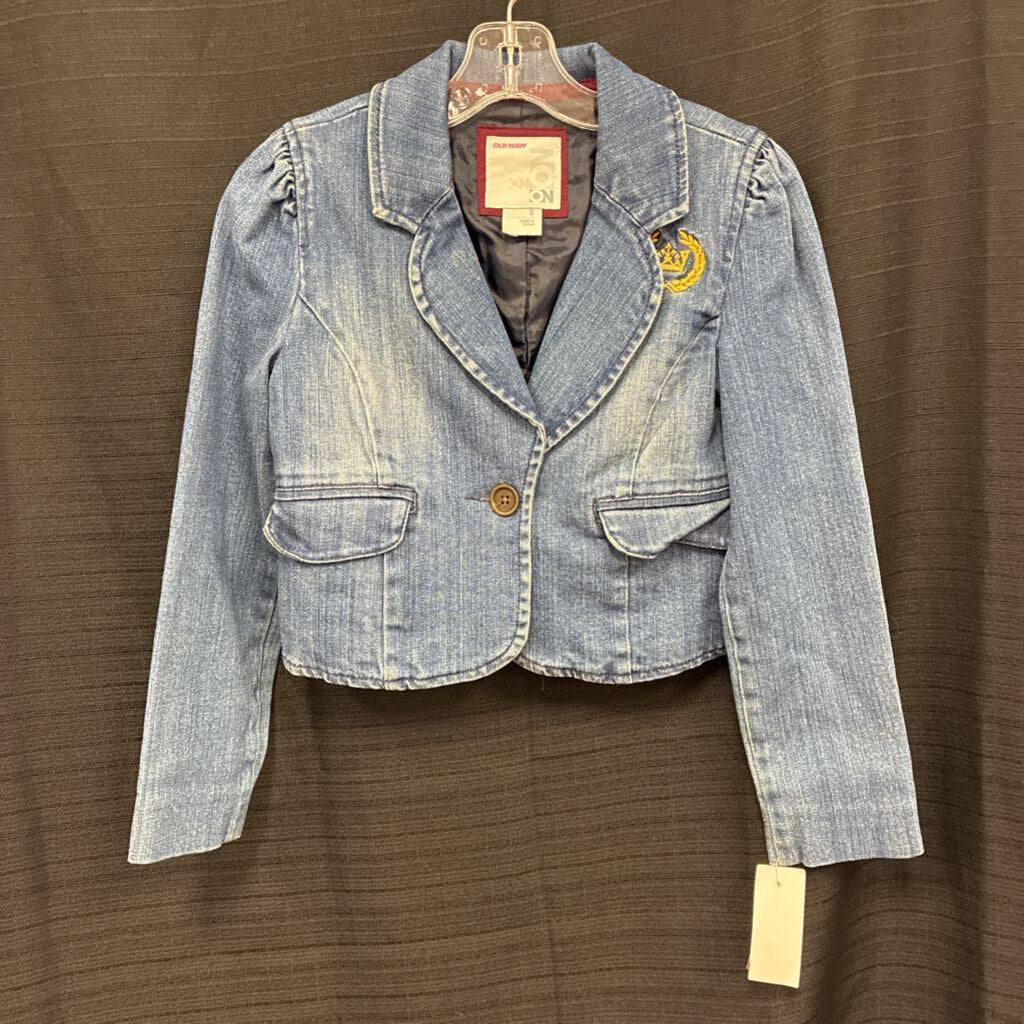 girls old navy denim jacket