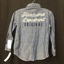 Load image into Gallery viewer, &quot;Handsome...&quot; Button Down Shirt (NEW)
