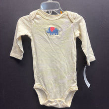 Load image into Gallery viewer, Striped Elephant Onesie
