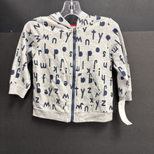 Load image into Gallery viewer, ABC Hooded Zip Sweatshirt
