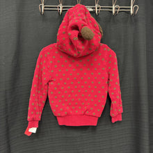 Load image into Gallery viewer, girls babygap red/brwn zp-jacket
