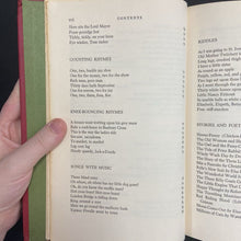 Load image into Gallery viewer, The Family Treasury of Children's Stories Book 1 (Vintage Collectible c. 1956) (Pauline Rush Evans) (Nursery Rhyme/Fairy Tale) -hardcover

