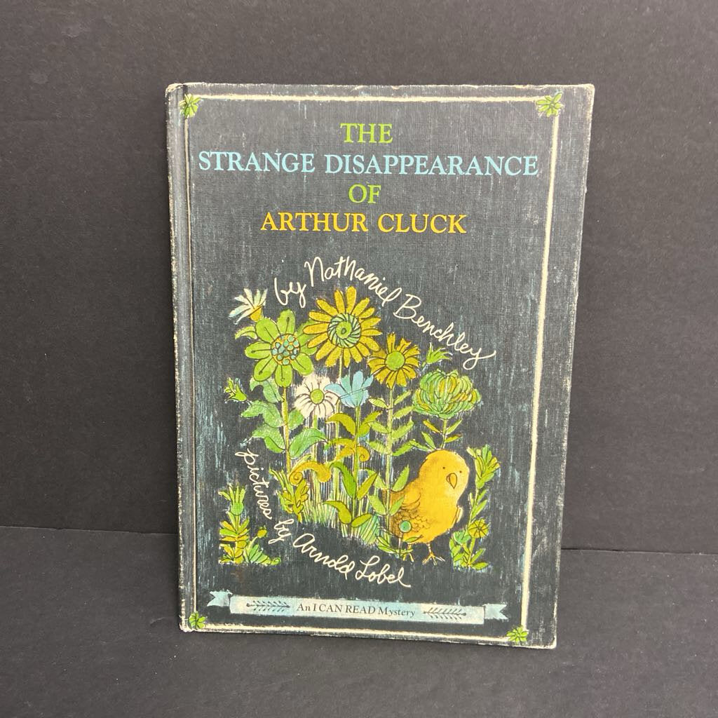 The Strange Disappearance of Arthur Cluck (An I Can Read Mystery) (Nathaniel Benchley) (Vintage Collectible c. 1967) -reader hardcover