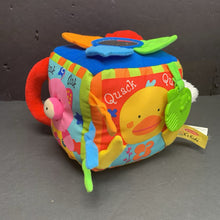Load image into Gallery viewer, K&#39;s Kids Sensory Musical Farmyard Cube w/ Teether Battery Operated

