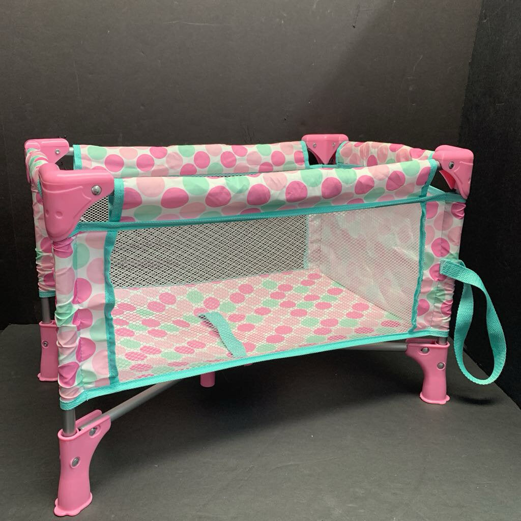 Folding Playpen Crib for 18