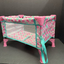 Load image into Gallery viewer, Folding Playpen Crib for 18&quot; Baby Doll
