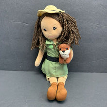 Load image into Gallery viewer, Zookeeper Plush Doll w/Dog
