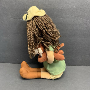 Zookeeper Plush Doll w/Dog