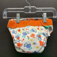 Load image into Gallery viewer, Sea Creatures Cloth Diaper Cover w/Built in Insert (TotsBots)
