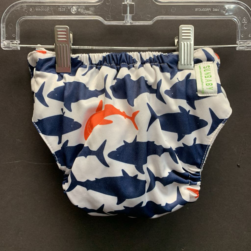 Shark Cloth Diaper Cover