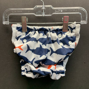 Shark Cloth Diaper Cover