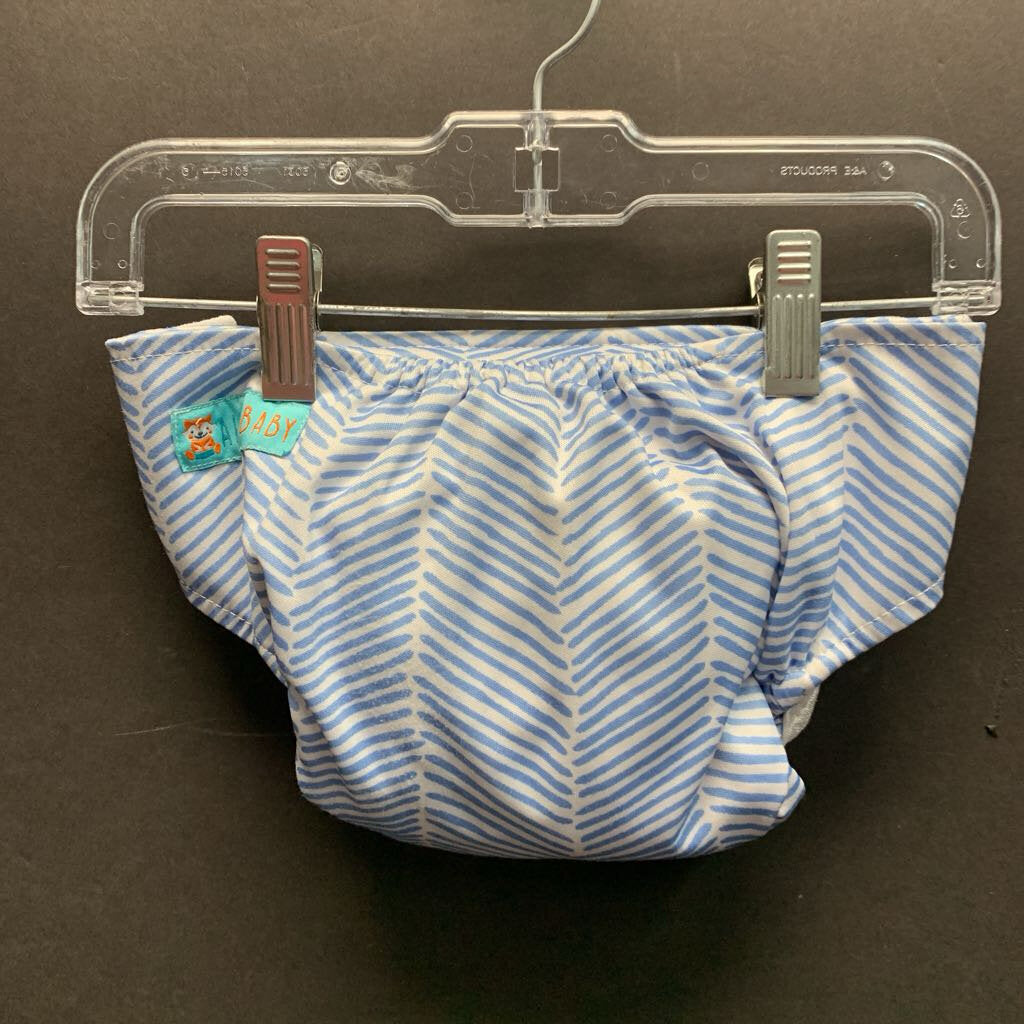 Striped Cloth Diaper Cover