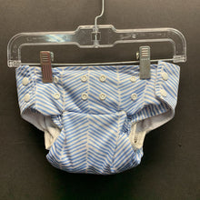 Load image into Gallery viewer, Striped Cloth Diaper Cover
