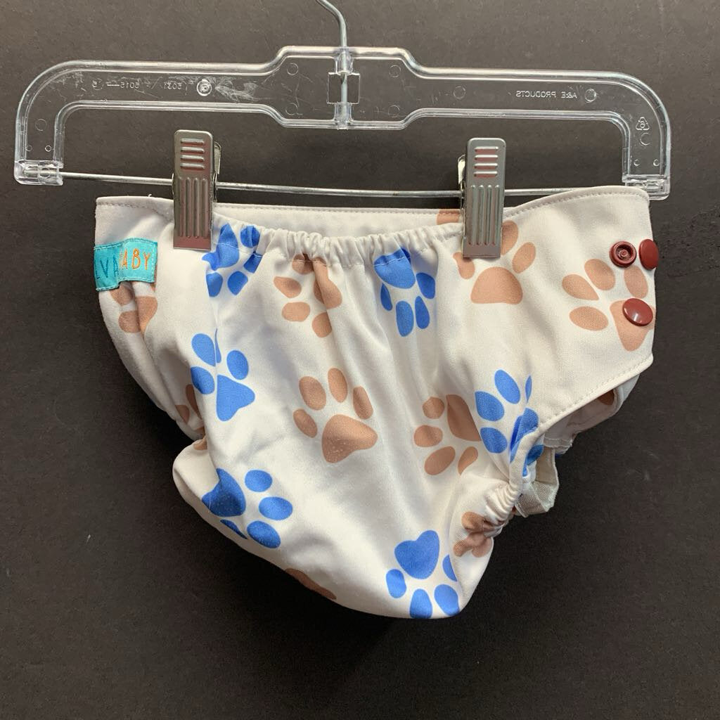 Dog Paw Cloth Diaper Cover