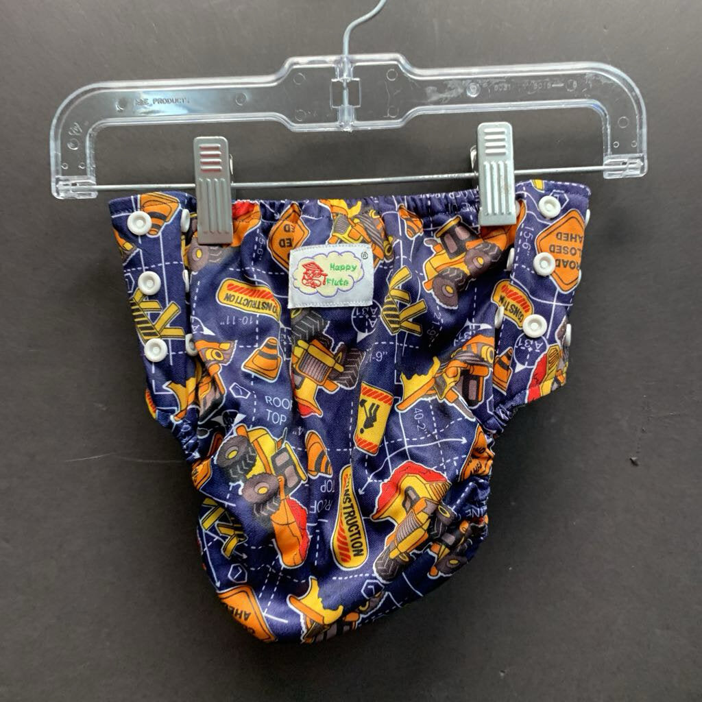 Construction Cloth Diaper Cover