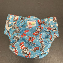 Load image into Gallery viewer, Happy Flute Cat in the Hat Cloth Diaper Cover
