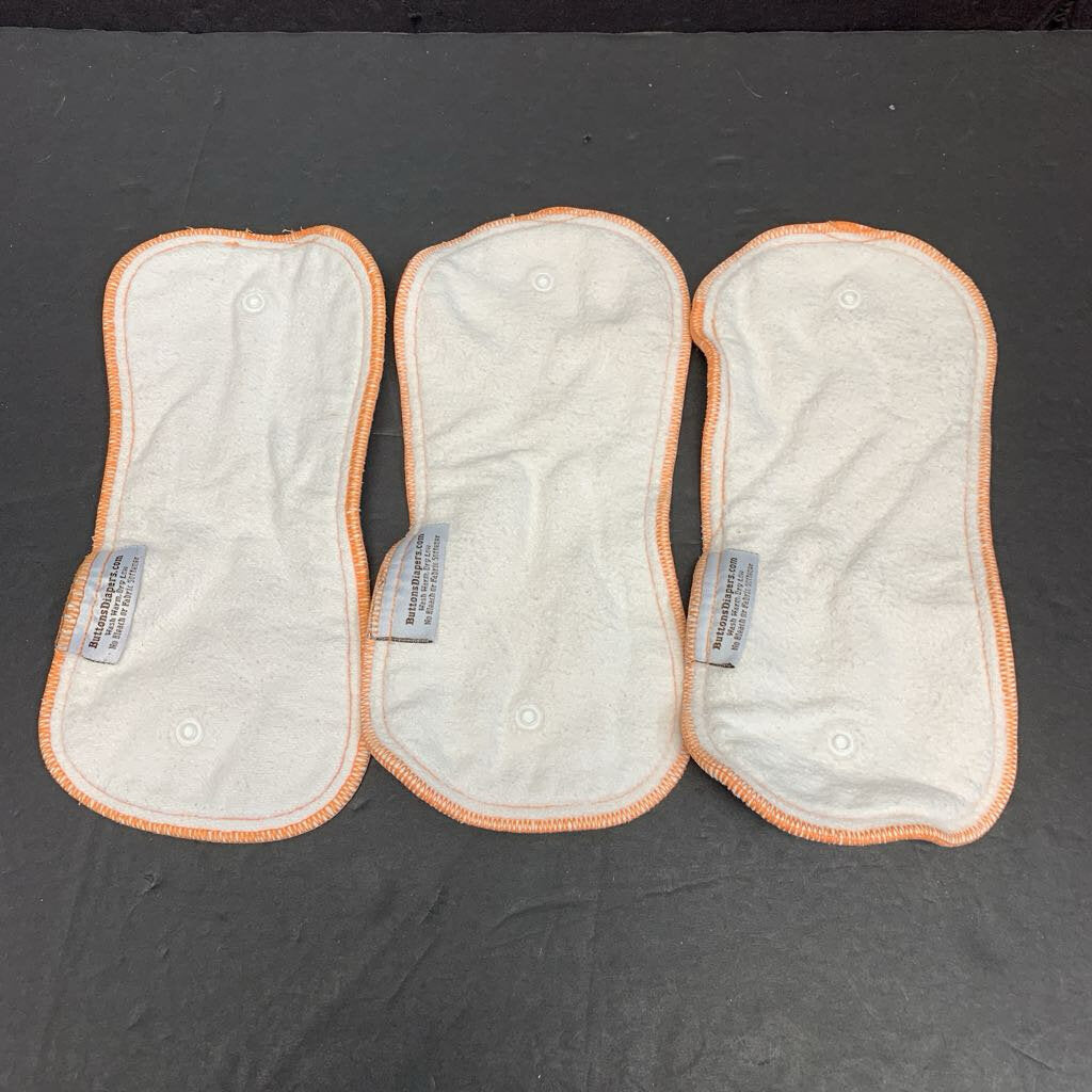 3pk Cloth Diaper Inserts