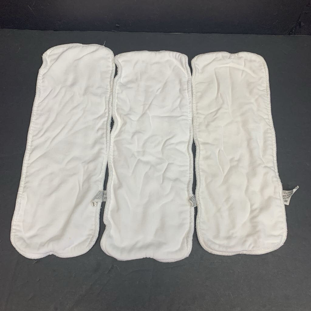 3pk Cloth Diaper Inserts