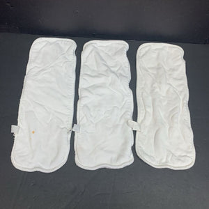 3pk Cloth Diaper Inserts