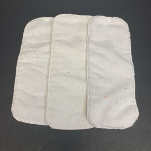 3pk Cloth Diaper Inserts
