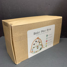 Load image into Gallery viewer, Wooden Baby Activity Play Gym (NEW)
