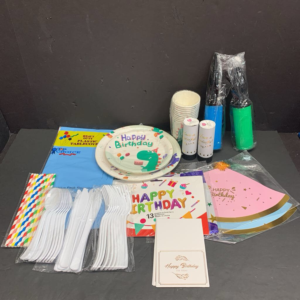 Dinosaur Birthday Party Decoration Kit (NEW)