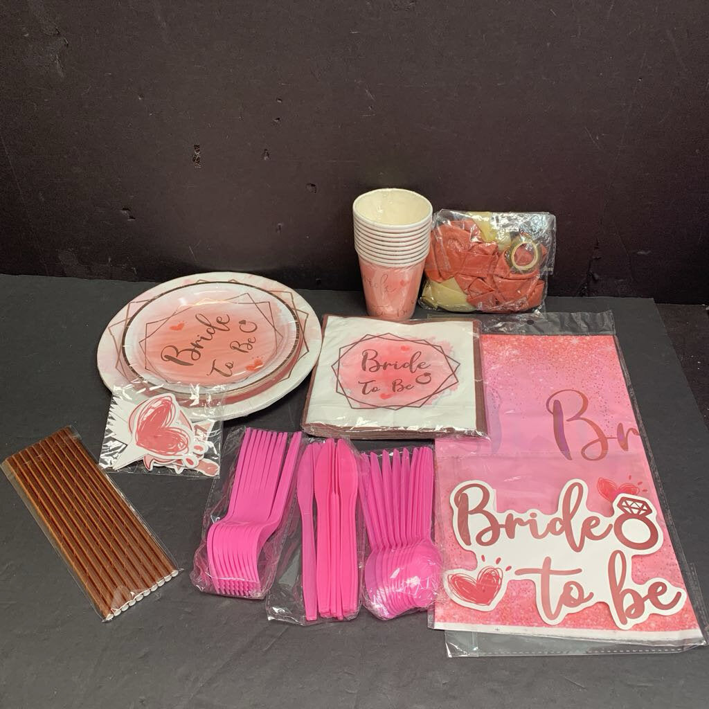 Rose Gold Wedding Party Decoration Kit (NEW)