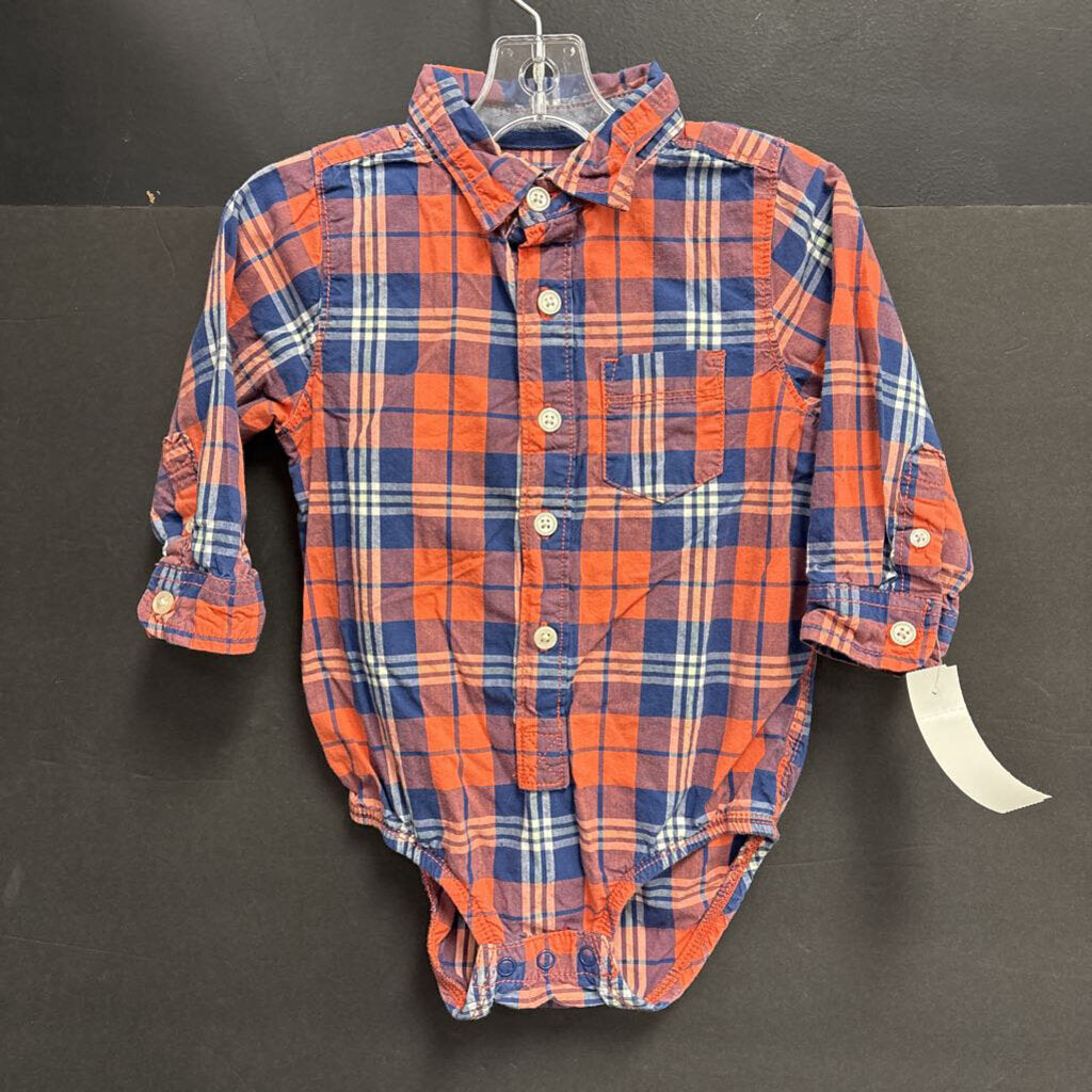 Plaid Button Down Outfit