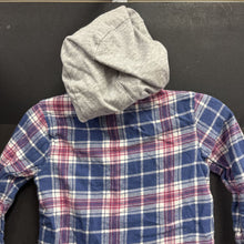 Load image into Gallery viewer, Plaid Hooded Shirt
