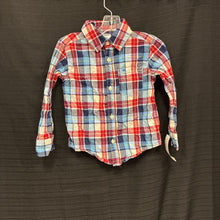 Load image into Gallery viewer, Plaid Button Down Shirt
