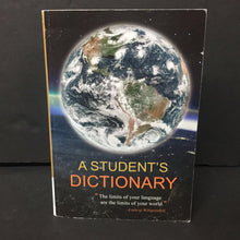 Load image into Gallery viewer, A Student&#39;s Dictionary (Language) -educational paperback
