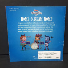 Load image into Gallery viewer, Home Scream Home w/ CD (Disney Junior Vampirina) -character paperback
