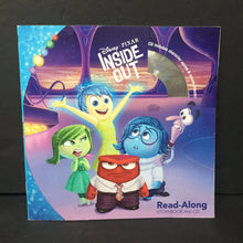 Load image into Gallery viewer, Inside Out Read-Along Storybook and CD (Disney Pixar) -character paperback

