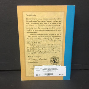 The Carnivorous Carnival (A Series of Unfortunate Events) (Lemony Snicket) -series paperback