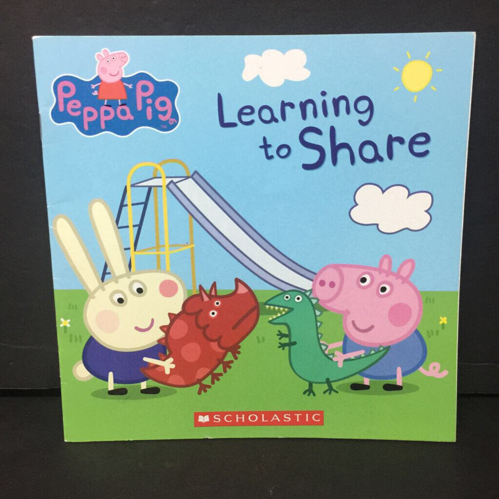 Learning To Share (Peppa Pig) -character paperback