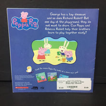 Load image into Gallery viewer, Learning To Share (Peppa Pig) -character paperback
