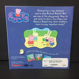 Learning To Share (Peppa Pig) -character paperback
