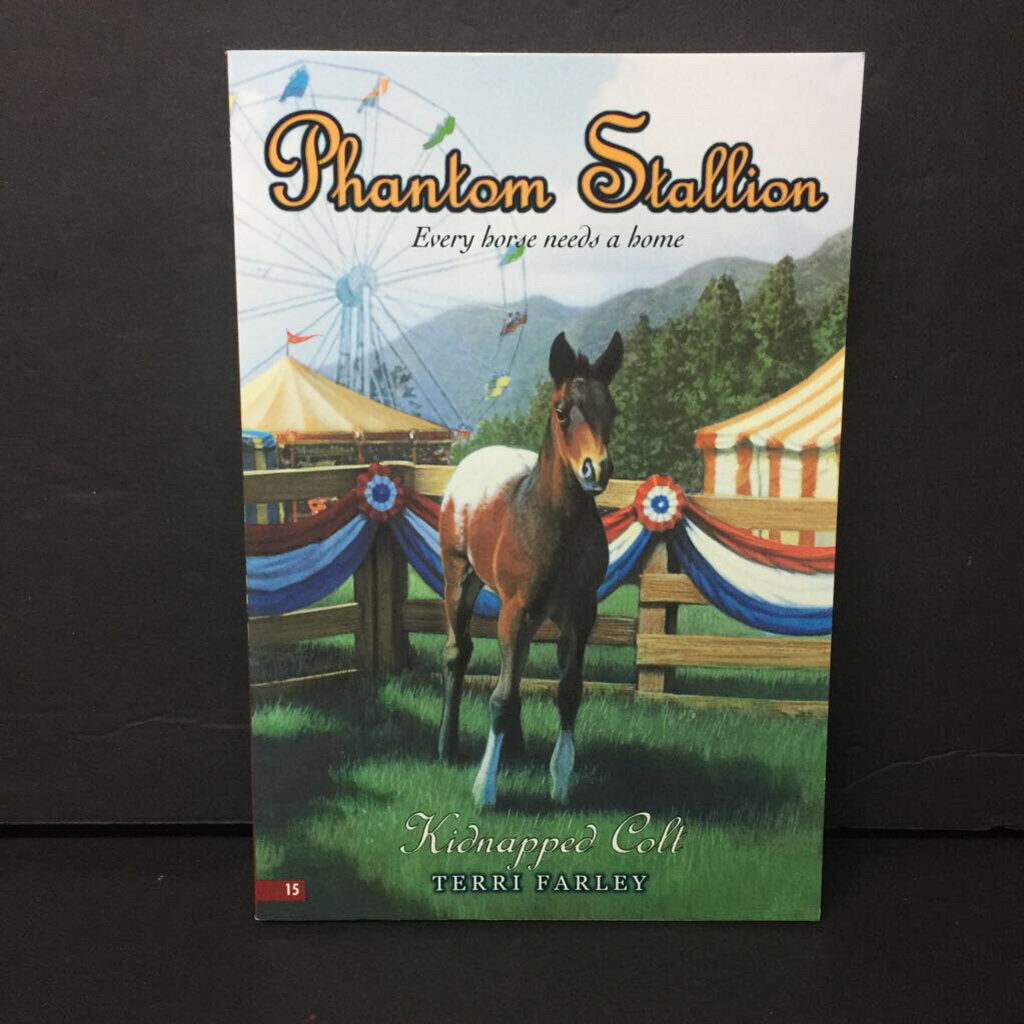 Kidnapped Colt (Phantom Stallion) (Terri Farley) -series paperback