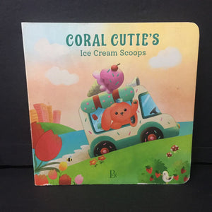 Coral Cutie's Ice Cream Scoops -board